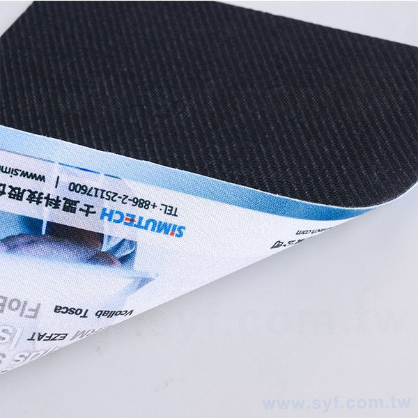 25x15.5cm超細纖維長方形滑鼠墊