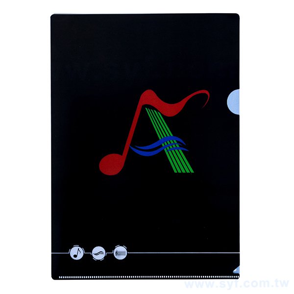 A4單層L夾-無白墨PP材質彩色印刷