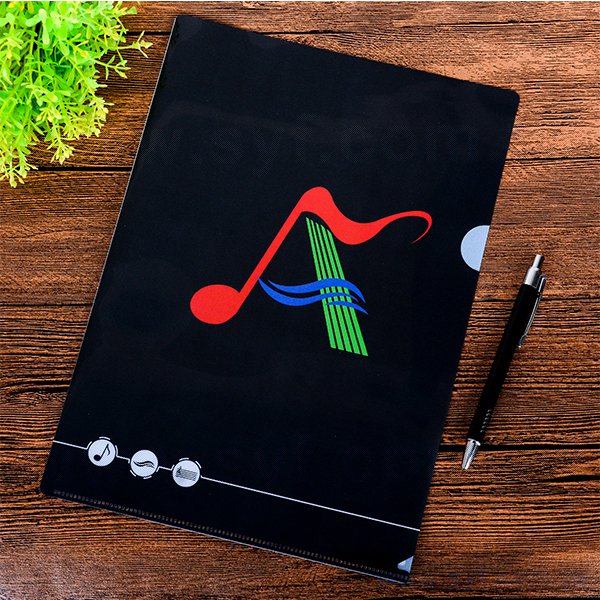 A4單層L夾-無白墨PP材質彩色印刷