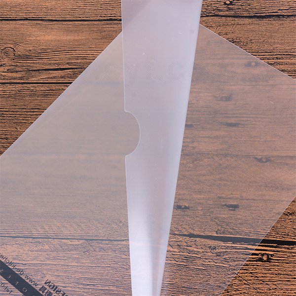 A4單層L夾-透明PP材質單色印刷