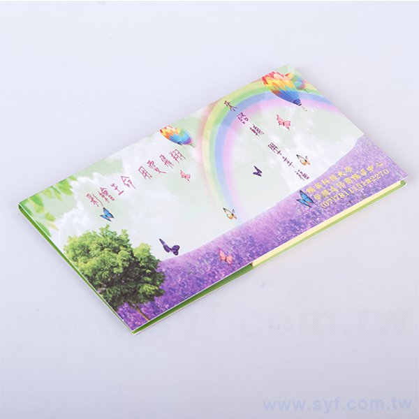 二合一五色標便利貼