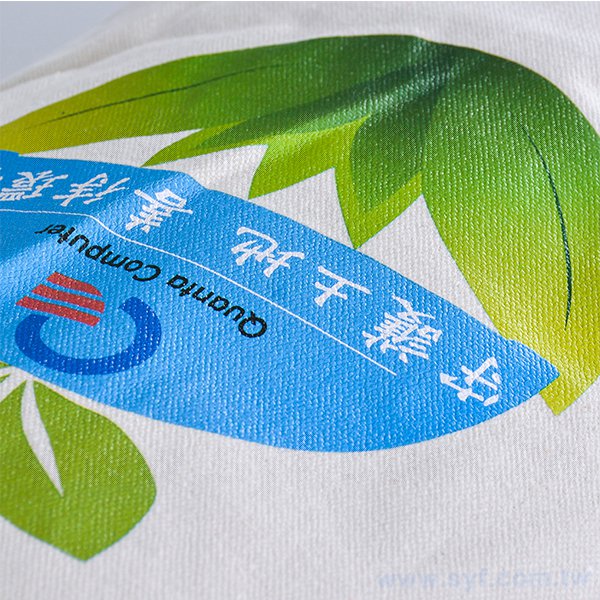 平面帆布袋-單面雙色熱轉印刷