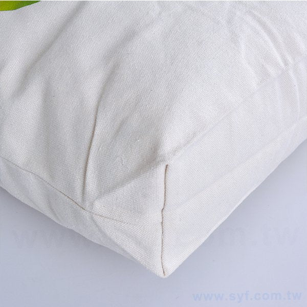 平面帆布袋-單面雙色熱轉印刷