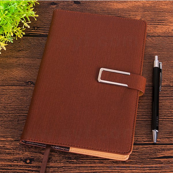 工商日誌-創意皮面32K