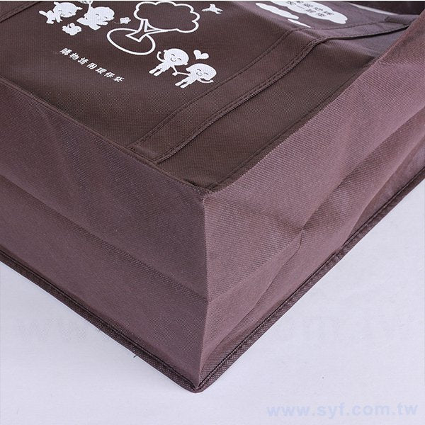 不織布手提袋-單面單色網版