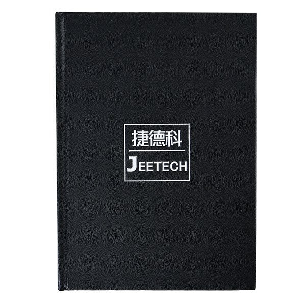 25K燙白柔纹皮筆記本