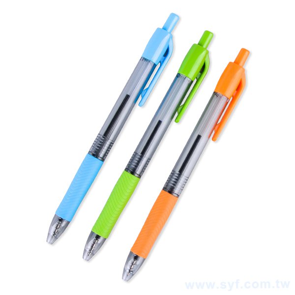 廣告筆-防滑彩色半透筆管禮品