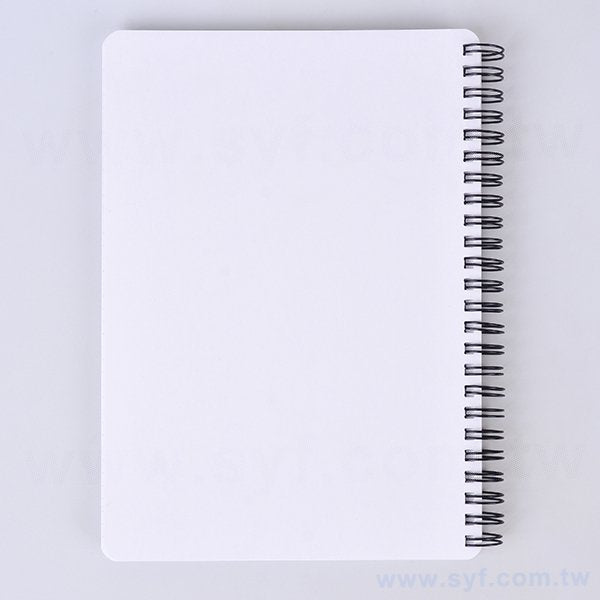 300P銅西卡彩色印刷精裝環裝筆記本
