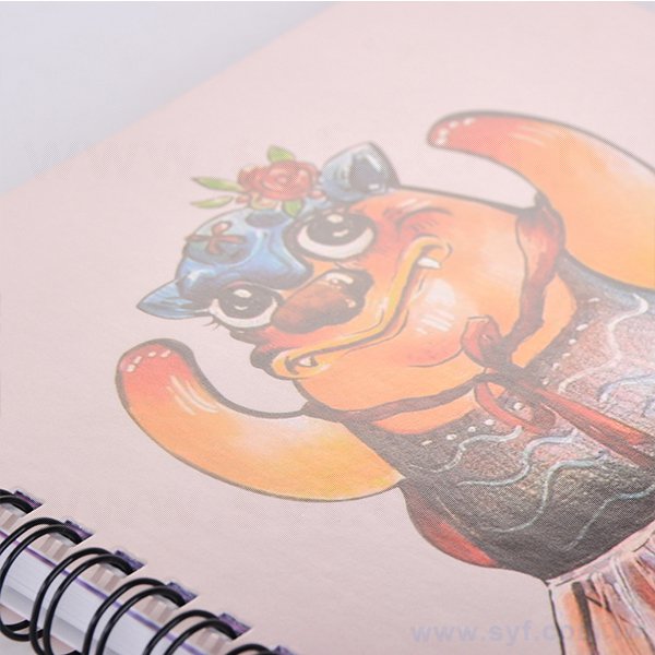 25K彩色印刷精裝環裝筆記本