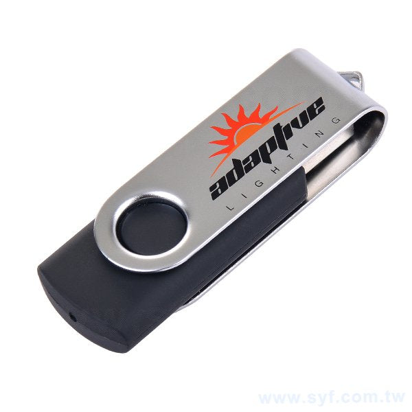 隨身碟-半金屬旋轉金屬隨身碟