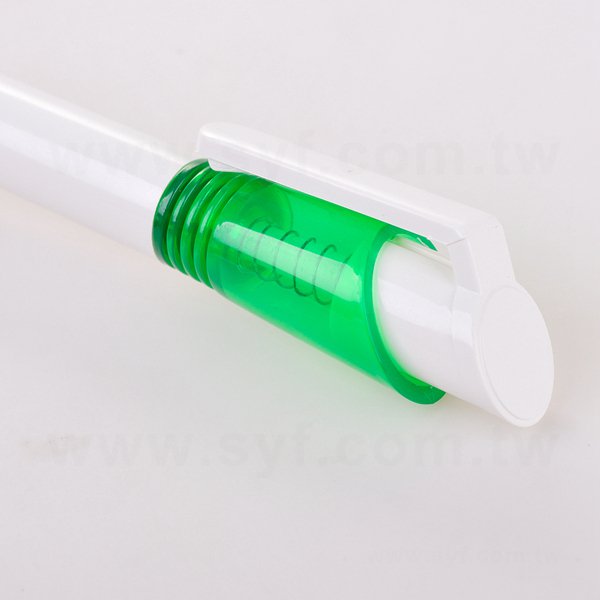 廣告筆-按壓式半透明筆管推薦禮品