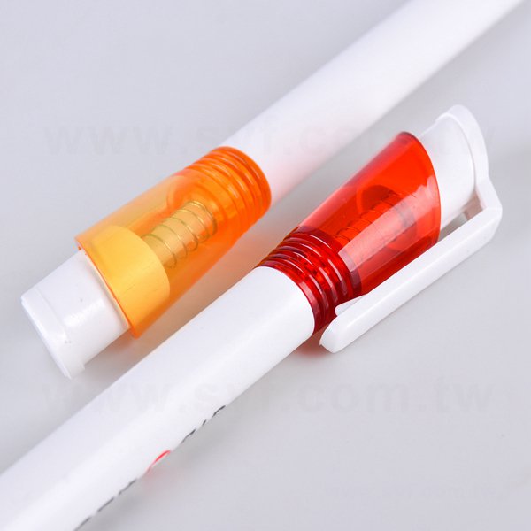 廣告筆-按壓式半透明筆管推薦禮品