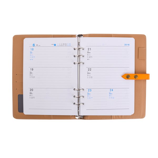 子母扣活頁筆記本