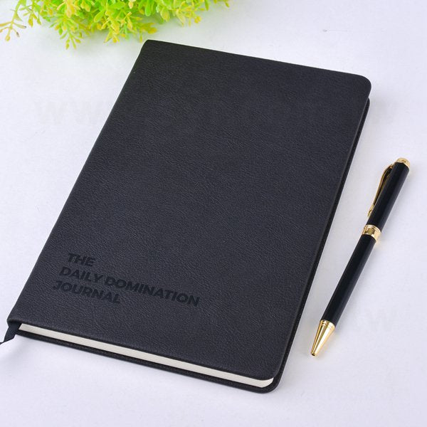 25K時尚精緻壓紋PU筆記本