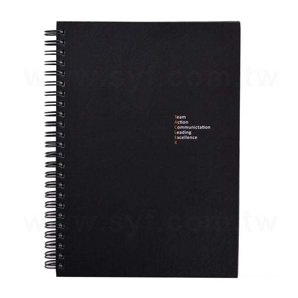 25K彩色印刷精裝環裝筆記本