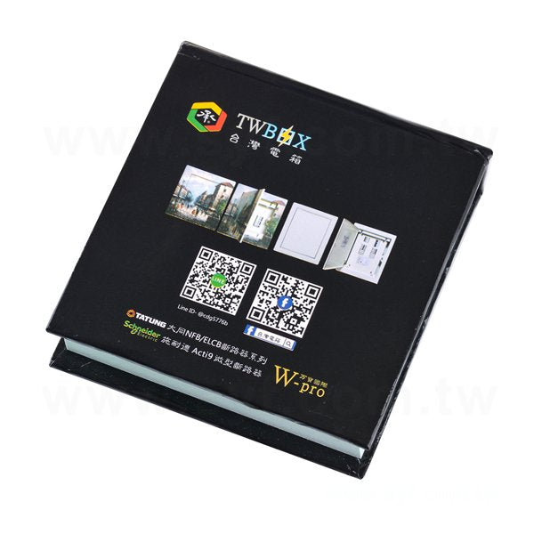 方型便條紙-硬殼彩色印刷上霧膜