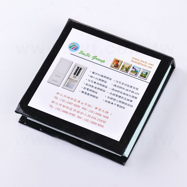方型便條紙-硬殼彩色印刷上霧膜