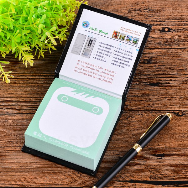 方型便條紙-硬殼彩色印刷上霧膜