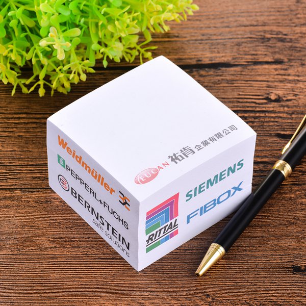 方型紙磚-7.5x7.5x5cm四面彩色印刷