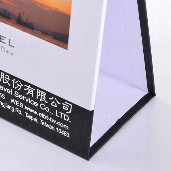 桌曆-25K私版三角桌曆-麗東國際商旅