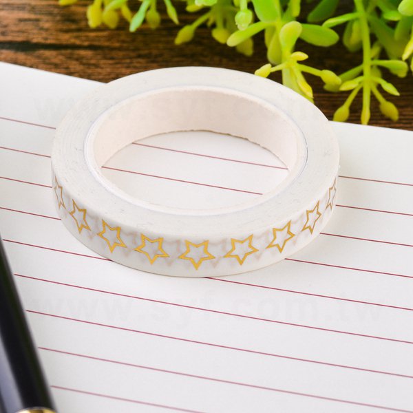 星星圖紙膠帶製作
