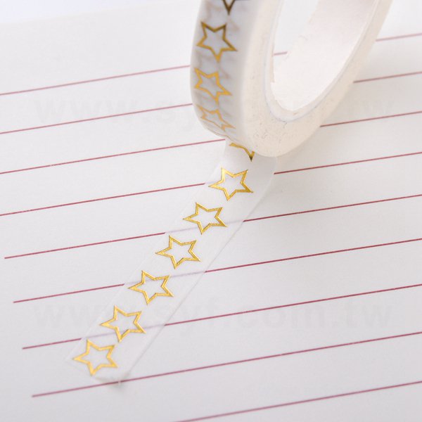 星星圖紙膠帶製作