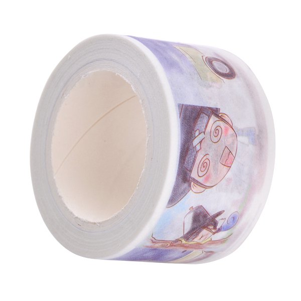 和紙膠帶製作-圓標貼紙包裝和紙膠帶