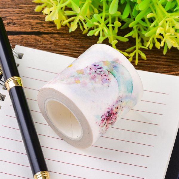 紙膠帶製作-圓標貼紙包裝紙膠帶