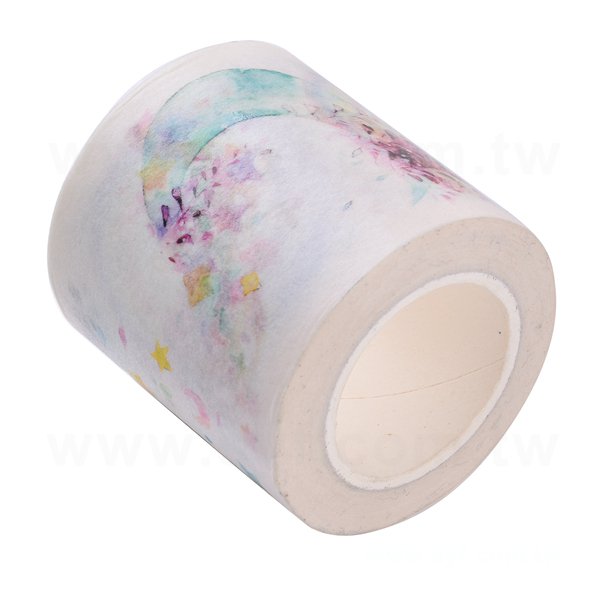 紙膠帶製作-圓標貼紙包裝紙膠帶