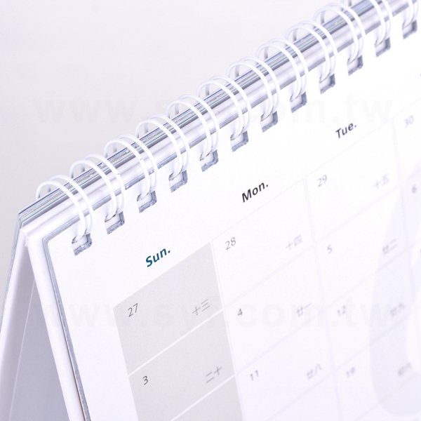 桌曆-25K(21x16cm)客製化桌曆製作