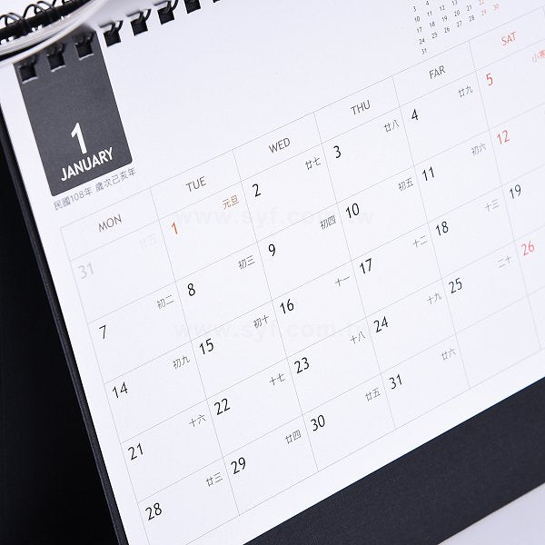 桌曆-25K客製化桌
