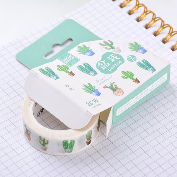 紙膠帶製作-圓標貼紙包裝紙膠帶