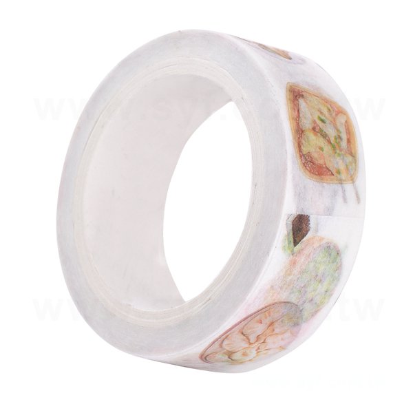 紙膠帶製作-圓標貼紙包裝紙膠帶