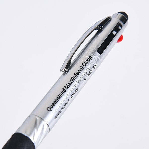 觸控筆-旋轉式三色原子筆