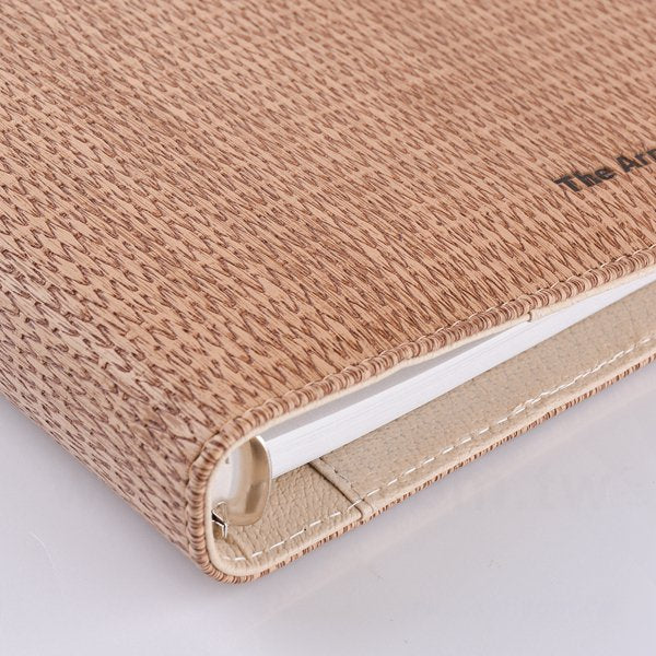 仿竹編皮紋工商日誌