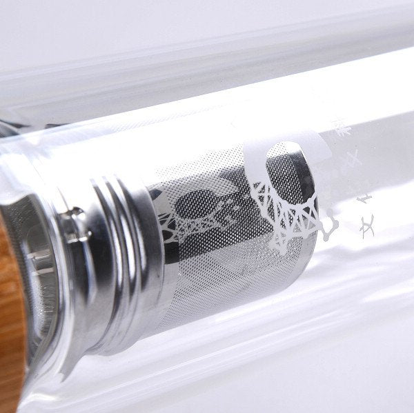 竹蓋雙層玻璃瓶