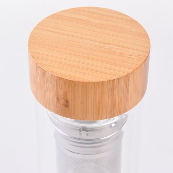 竹蓋雙層玻璃瓶