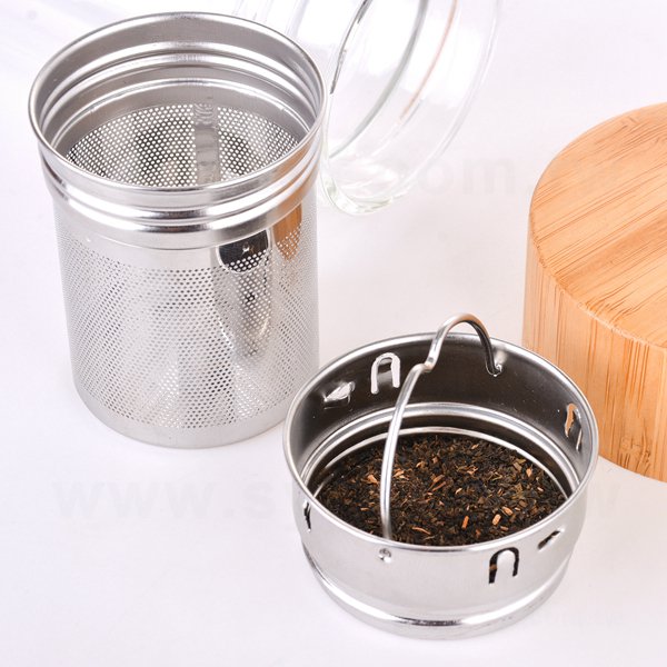 竹蓋雙層玻璃瓶