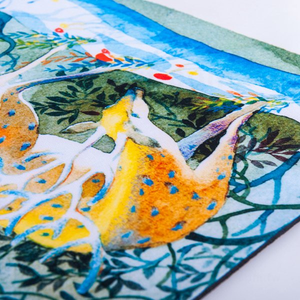 乳膠長方型滑鼠墊