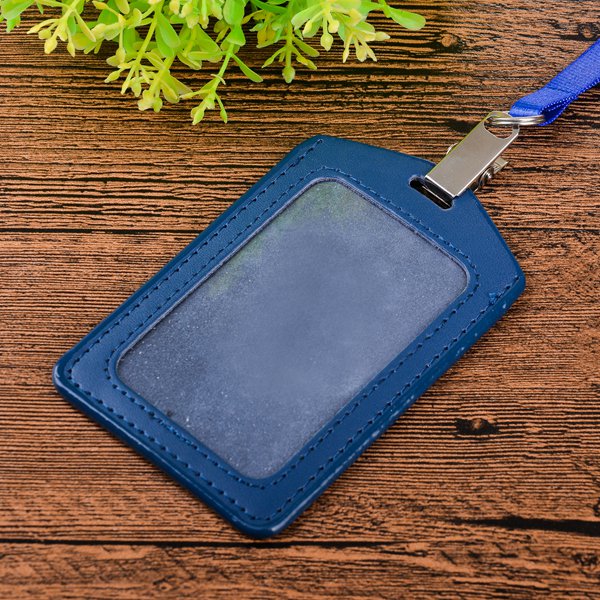 真皮雙層識別證套5.4x8.6cm