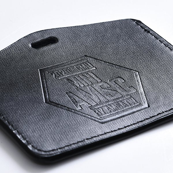 真皮單層識別證套