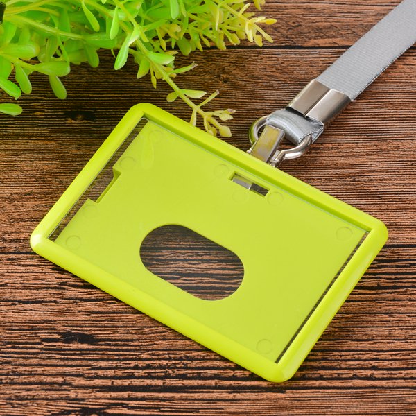 雙掛扣設計識別證套