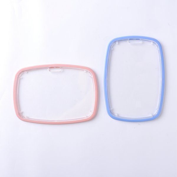 簡約時尚弧形設計2片IC卡壓克力材質