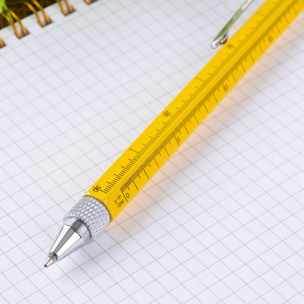 觸控筆-旋轉式測量尺原子筆