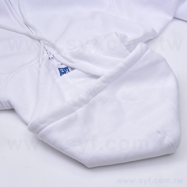 長袖CVC連帽拉鍊外套