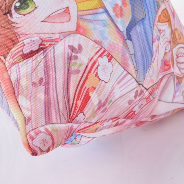 柔軟斜紋布束口袋-厚度150D-尺寸W19.5*H21cm-單色單面全版全彩昇華-可客製化印刷LOGO