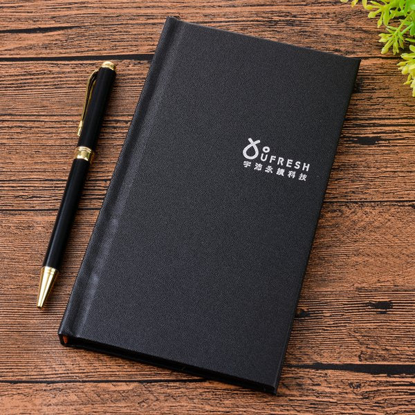 48K燙銀柔纹皮筆記本