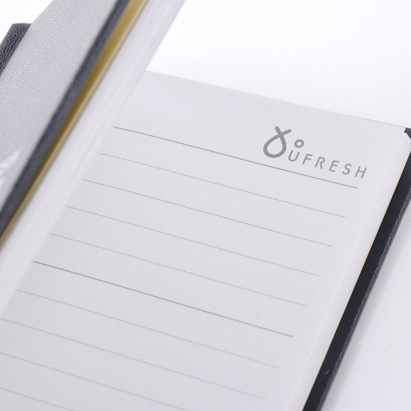 48K燙銀柔纹皮筆記本