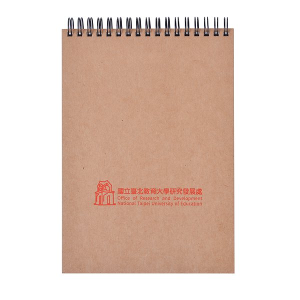 環裝牛皮燙紅精裝筆記本