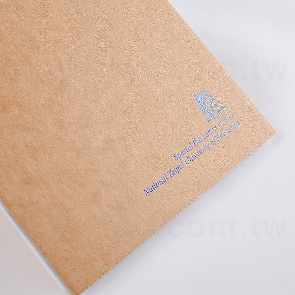 環裝牛皮燙紅精裝筆記本